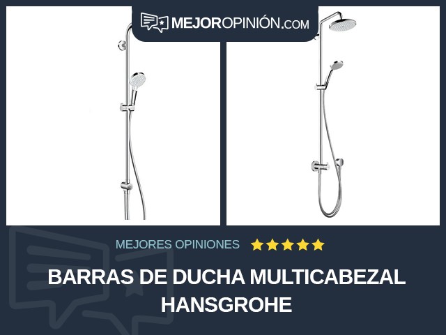 Barras de ducha Multicabezal Hansgrohe