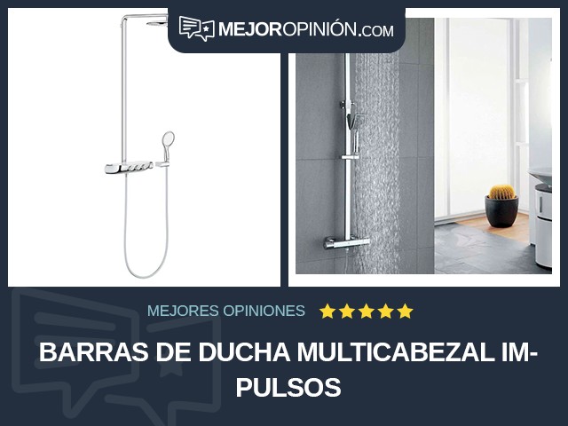 Barras de ducha Multicabezal Impulsos