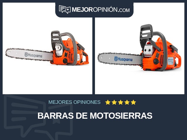 Barras de motosierras