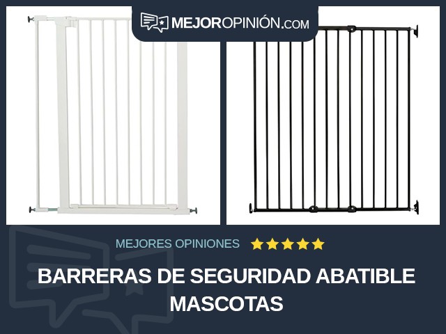 Barreras de seguridad Abatible Mascotas