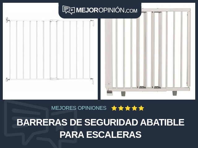 Barreras de seguridad Abatible Para escaleras