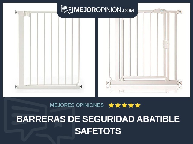 Barreras de seguridad Abatible Safetots