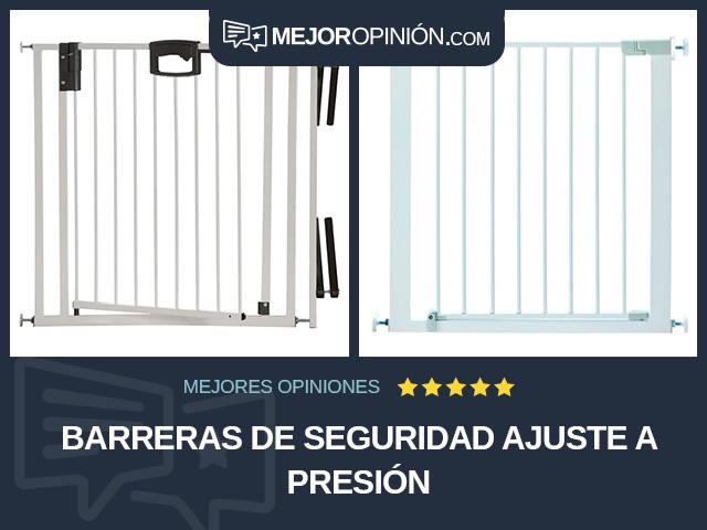 Barreras de seguridad Ajuste a presión