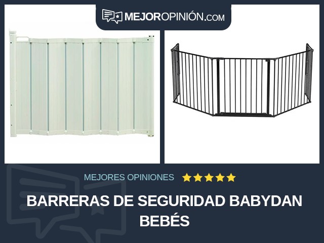 Barreras de seguridad BabyDan Bebés