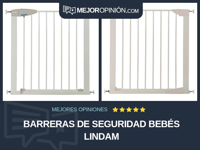 Barreras de seguridad Bebés Lindam