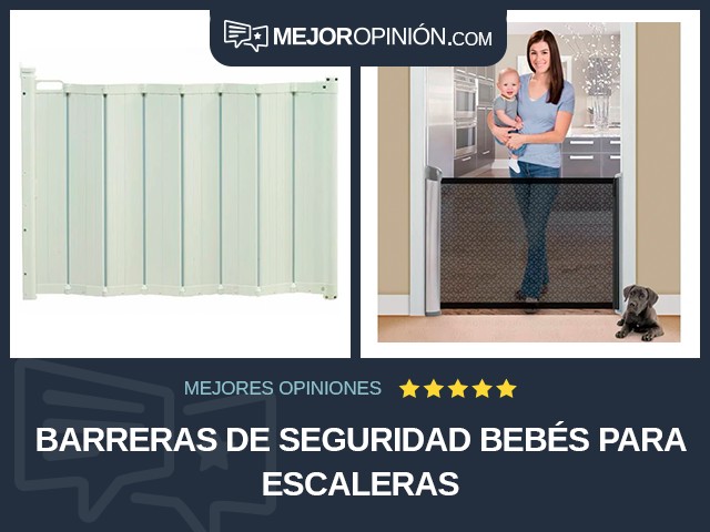 Barreras de seguridad Bebés Para escaleras