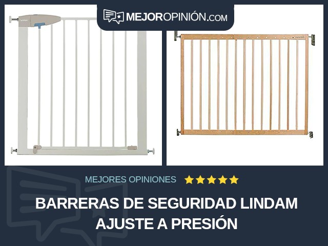 Barreras de seguridad Lindam Ajuste a presión