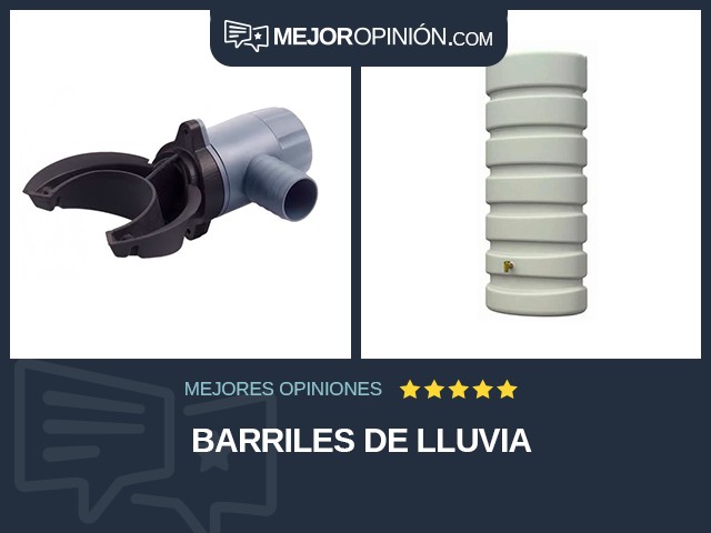 Barriles de lluvia