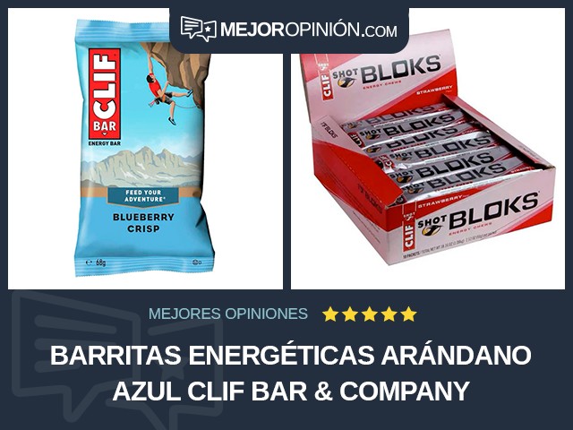 Barritas energéticas Arándano azul Clif Bar & Company