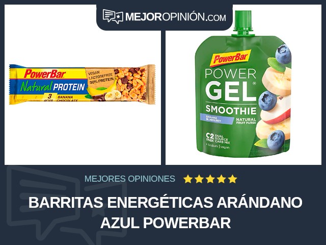 Barritas energéticas Arándano azul PowerBar