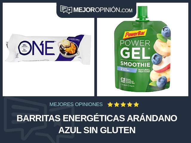 Barritas energéticas Arándano azul Sin gluten