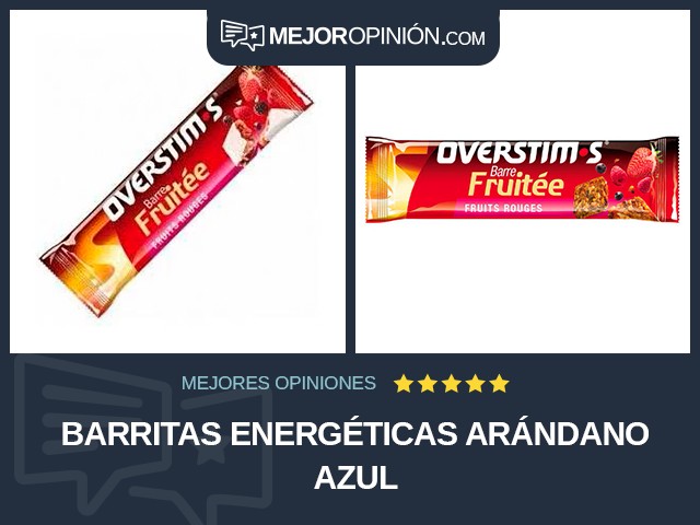 Barritas energéticas Arándano azul