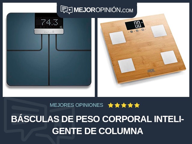 Básculas de peso corporal Inteligente De columna