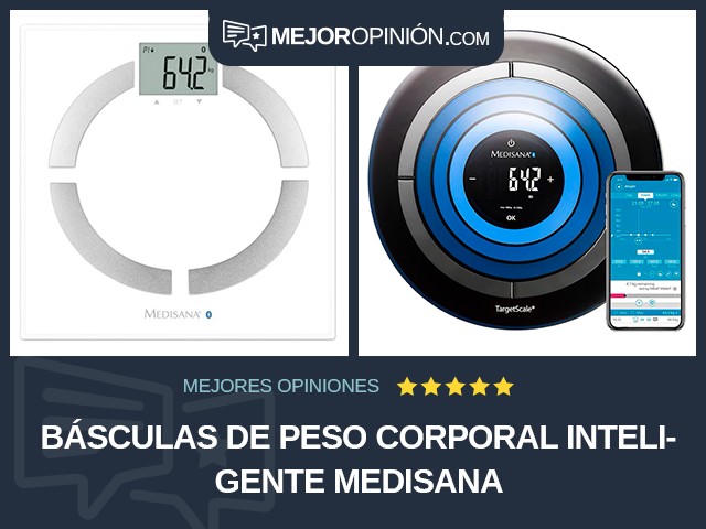 Básculas de peso corporal Inteligente Medisana