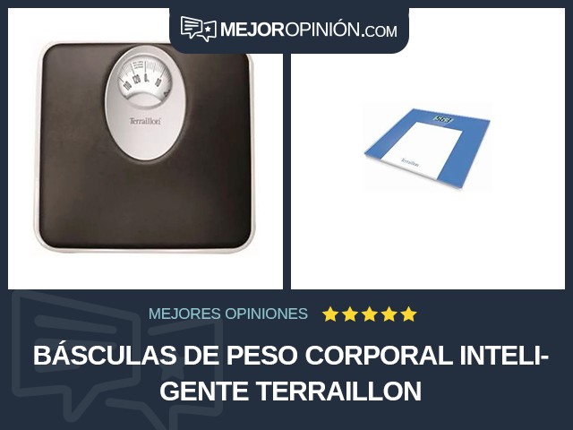 Básculas de peso corporal Inteligente Terraillon