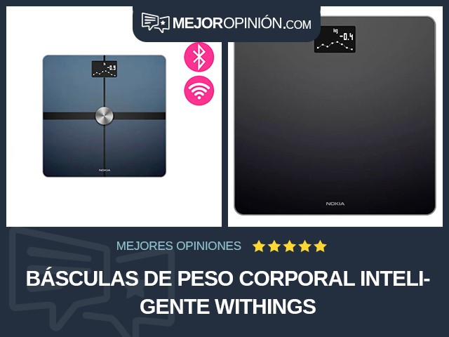 Básculas de peso corporal Inteligente Withings