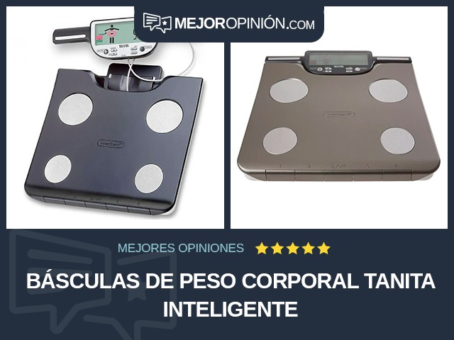 Básculas de peso corporal Tanita Inteligente