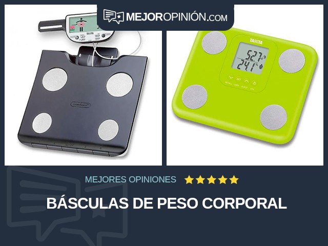 Básculas de peso corporal