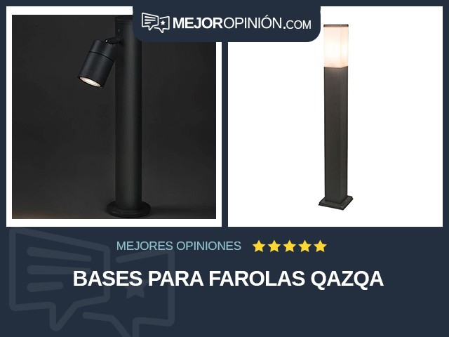 Bases para farolas QAZQA