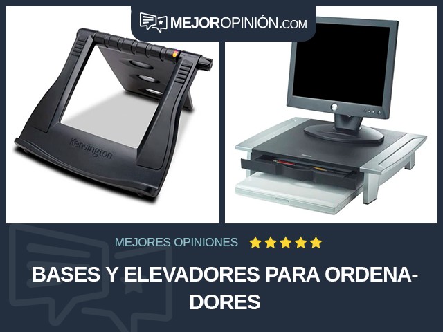 Bases y elevadores para ordenadores