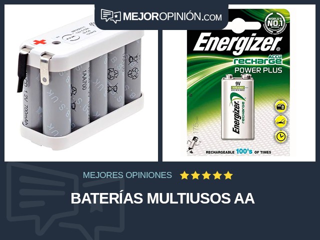 Baterías multiusos AA