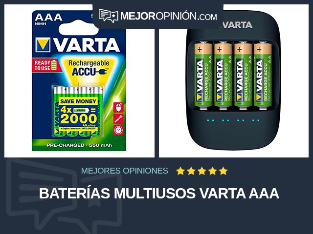 Baterías multiusos Varta AAA