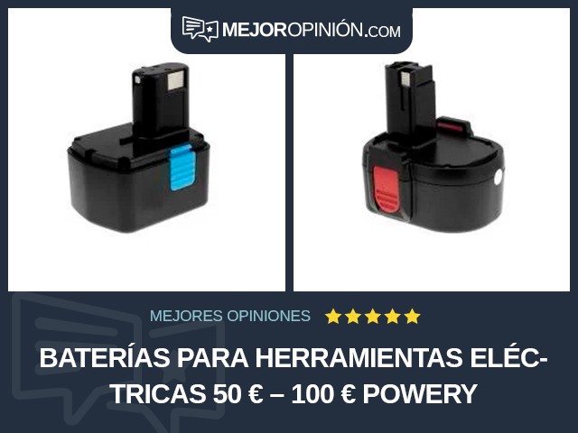 Baterías para herramientas eléctricas 50 € – 100 € Powery