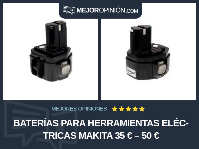 Baterías para herramientas eléctricas Makita 35 € – 50 €