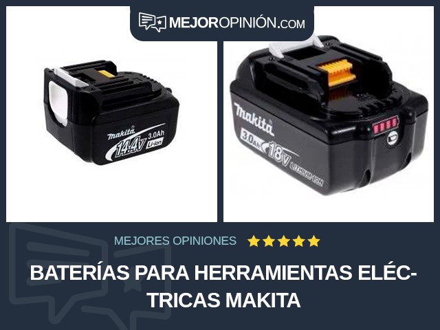 Baterías para herramientas eléctricas Makita