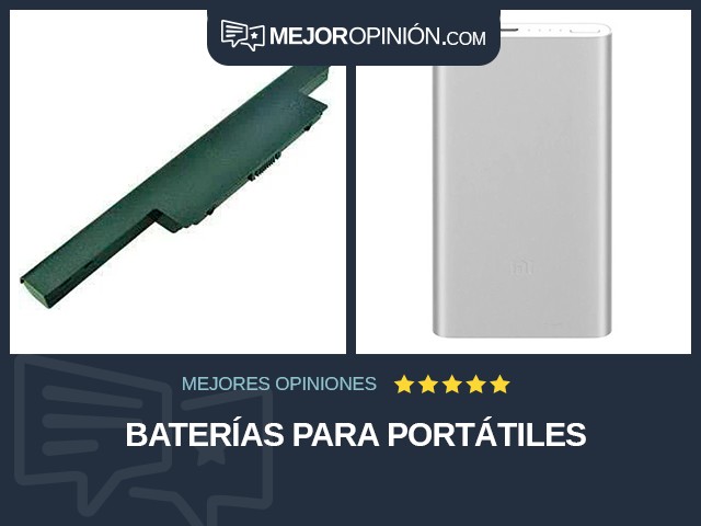 Baterías para portátiles