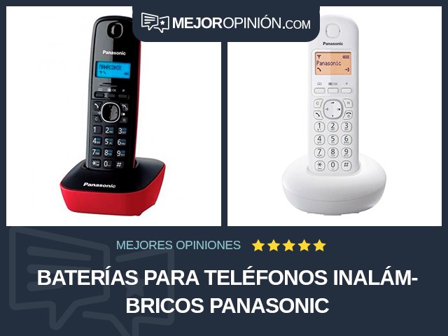 Baterías para teléfonos inalámbricos Panasonic