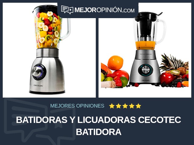 Batidoras y licuadoras Cecotec Batidora