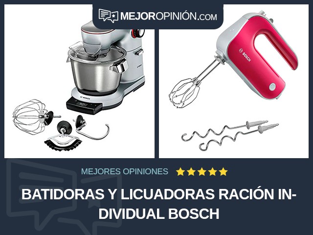 Batidoras y licuadoras Ración individual Bosch
