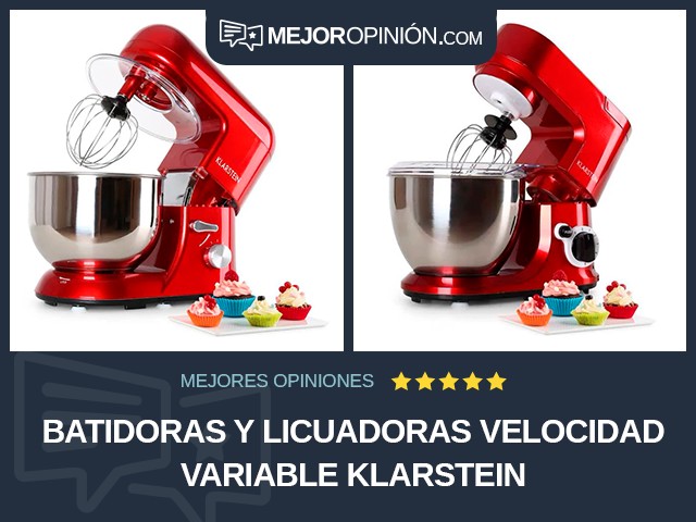 Batidoras y licuadoras Velocidad variable Klarstein