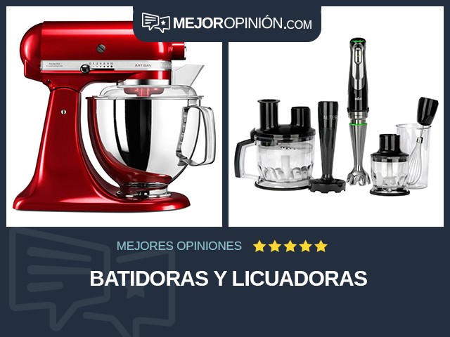 Batidoras y licuadoras