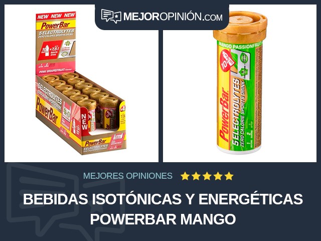 Bebidas isotónicas y energéticas PowerBar Mango