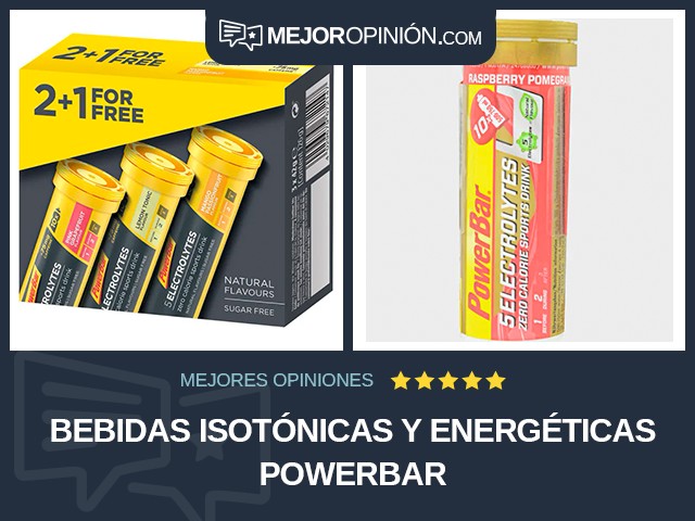 Bebidas isotónicas y energéticas PowerBar