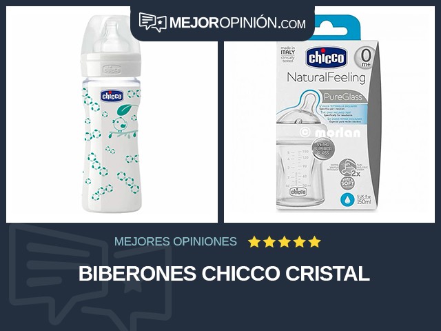 Biberones Chicco Cristal