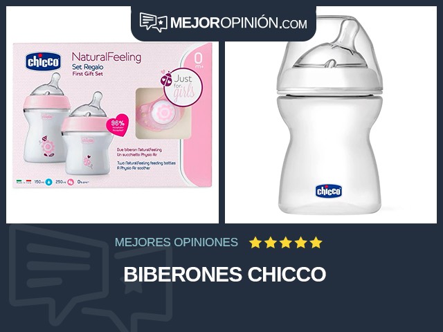 Biberones Chicco