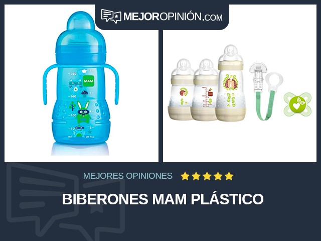 Biberones MAM Plástico