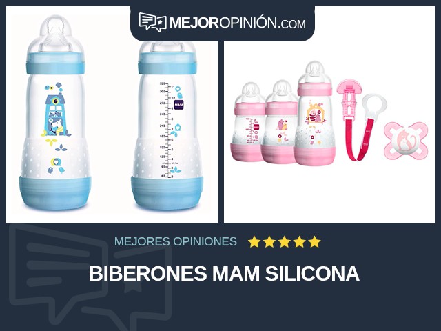 Biberones MAM Silicona