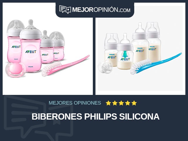 Biberones Philips Silicona