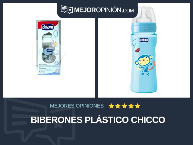 Biberones Plástico Chicco