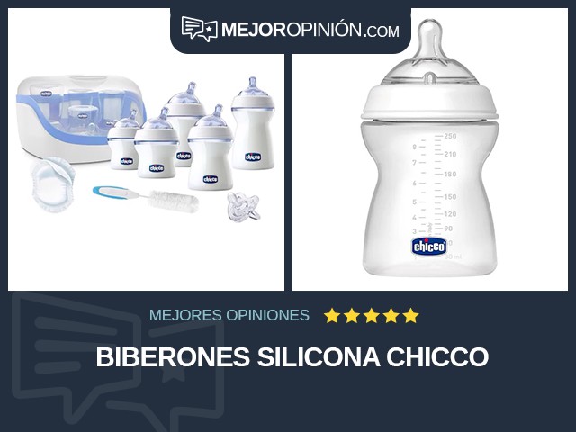 Biberones Silicona Chicco