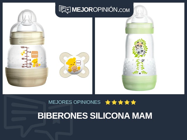 Biberones Silicona MAM