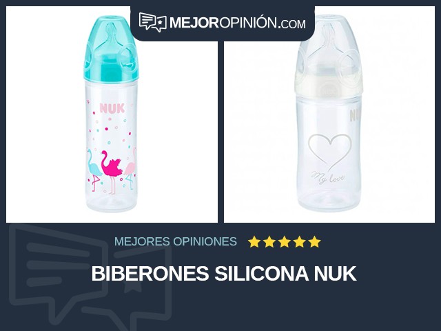 Biberones Silicona NUK