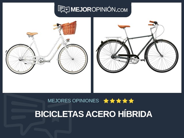 Bicicletas Acero Híbrida