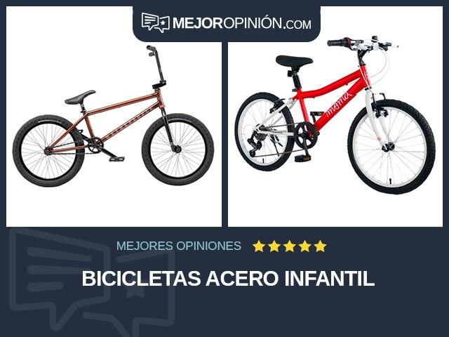 Bicicletas Acero Infantil