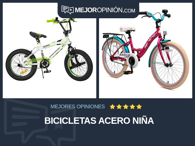 Bicicletas Acero Niña