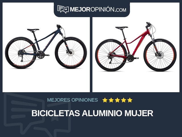 Bicicletas Aluminio Mujer